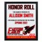 1003 Black Edge Plaque – 8×10 – Gloss White