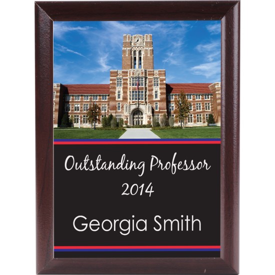 1007 Cherry Ogee Edge Plaque 8x10 A-7