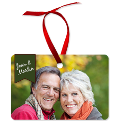 4173 Landscape Rectangle Ornament