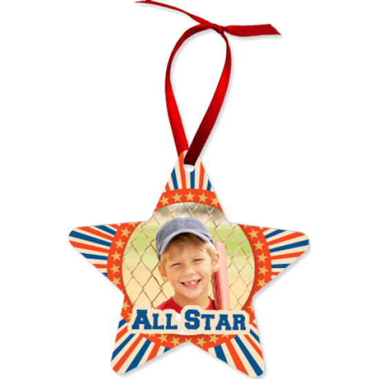 STAR ORNAMENT 2-SIDED( 4331 ) A-5