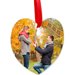 4332 HEART ORNAMENT 2-SIDED