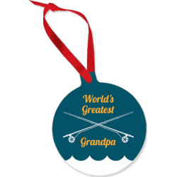 4335 BALL ORNAMENT 2-SIDED