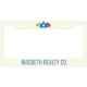 LICENSE PLATE FRAME - STANDARD 2 NOTCH 6.46 in by 12.21 in A-2