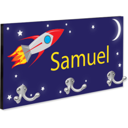 4576 Coat Hanger Sublimation Blank Black Edge