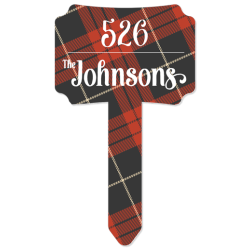 4772 Garden Stake - Berlin shape 3.9x6.9