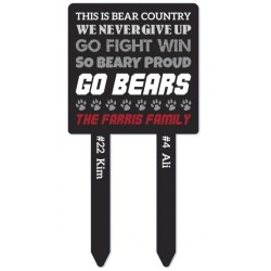 4776 Yard Sign - Rectangle 2 Legs