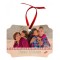 4797 Natural Wood Layered Sublimation Holiday Ornament - Berlin