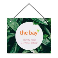 4845 Wall Decor Rectangle Ribbon 8x10