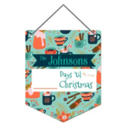 4847 Wall Decor Rectangle with Holes & Ribbon 9.5x11.5