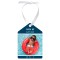4856 Tag Shape Aluminum 2-Sided Ornament