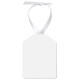 Tag Shape Aluminum 2-Sided Ornament with Ribbon A-6