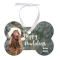 4857 Dog Bone Aluminum Sublimation Ornament