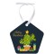 4858 Pentagon Aluminum Sublimation Ornament
