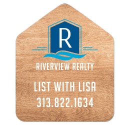 4862 Banner Shape Sublimation Magnet