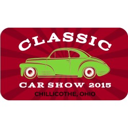 5733 Sublimation Aluminum ID Name Badge 2x3.5