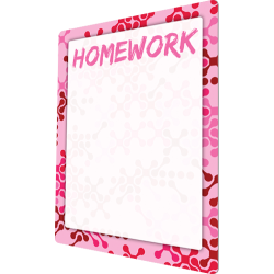 5954 Steel Dry Erase Signs 7x9