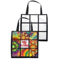 9 Panel Plush Tote Bag