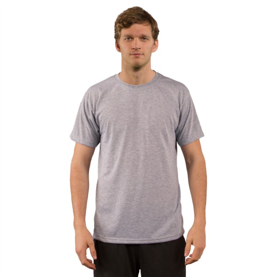 Basic Ash-Heather T-Shirt -XL (A1SJBBAH5) VAPOR APPAREL  L-2