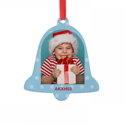 Sublimation Blank Acrylic Bell Ornament Sublimation Blank Acrylic Bell Ornament