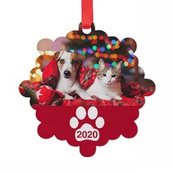 Sublimation Blank Acrylic Snowake Ornament Sublimation Blank Acrylic Snowake Ornament