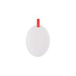 Sublimation Blank Acrylic Oval Ornament Sublimation Blank Acrylic Oval Ornament