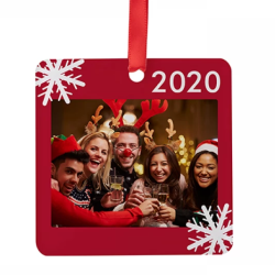 Sublimation Blank Acrylic Square Ornament Sublimation Blank Acrylic Square Ornament