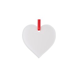 Sublimation Blank Acrylic Heart Ornament Sublimation Blank Acrylic Heart Ornament