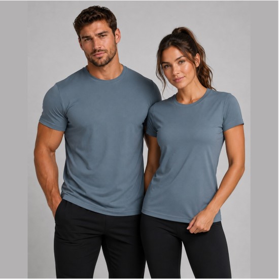 AIRFORCE BLUE Lightweight Performance Polyester T-Shirt – Medium