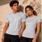 Heather Gray Performance Polyester T-Shirt (Medium)