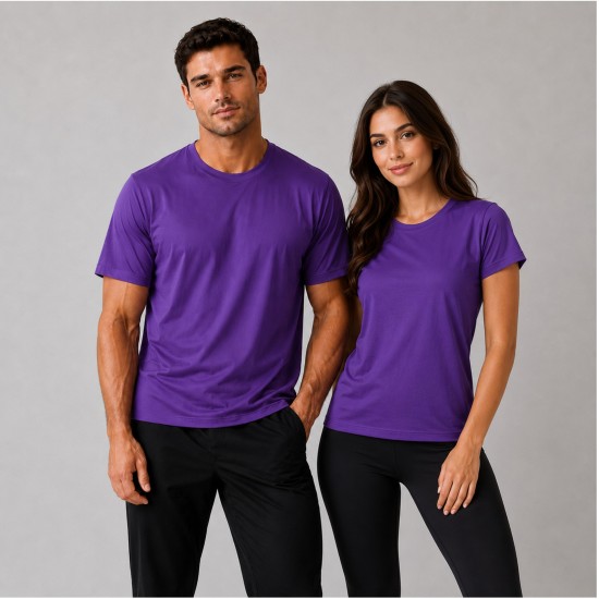 MAGENTA MAGIC Lightweight Performance Polyester T-Shirt – Medium