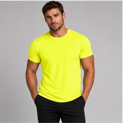 SAFETY YELLOW Lightweight Performance Polyester T-Shirt – 2XL