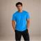 SAPPHIRE BLUE Lightweight Performance Polyester T-Shirt – Small