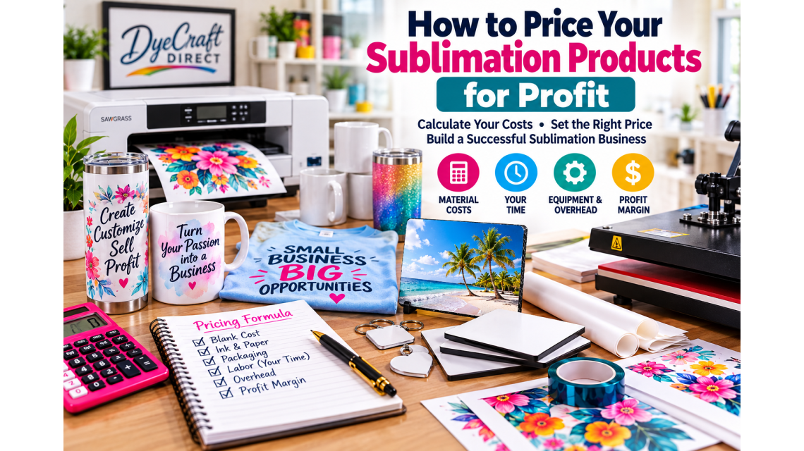 How to Price Your Sublimation Products for Profit