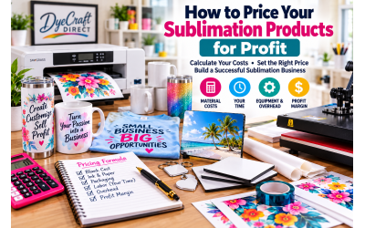 How to Price Your Sublimation Products for Profit
