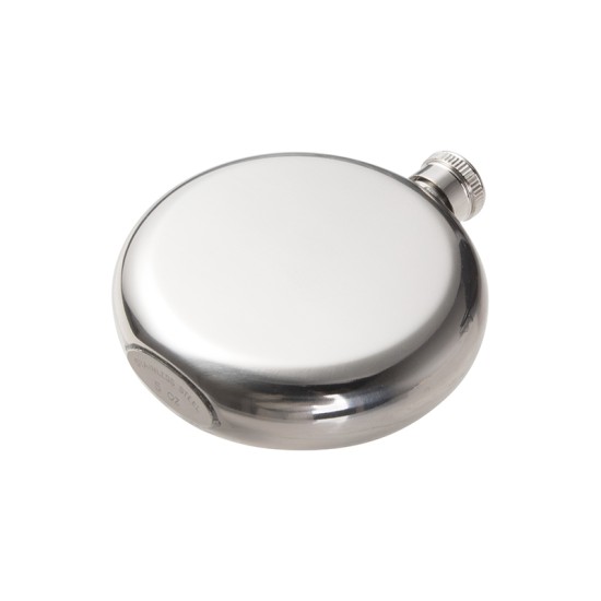 Mini Round Hip Flask 5OZ with Aluminum Insert B05JH  FL-11