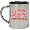 300ml Stainless Steel Mug Silver