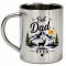 300ml Sublimation Double-Walled Stainless Steel Mug – Silver