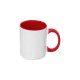 11oz Inner Rim Color Mug Red (36pcs/case)  (MUG-IR11R) FL-2