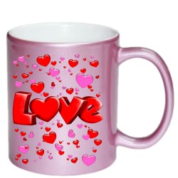11oz Sparkling Mug (Pink -12 11oz Sparkling Mug (Pink -12