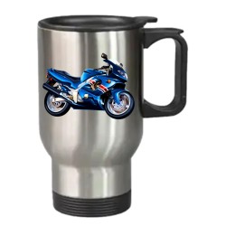 14oz Travel Mug Silver 14oz Travel Mug Silver