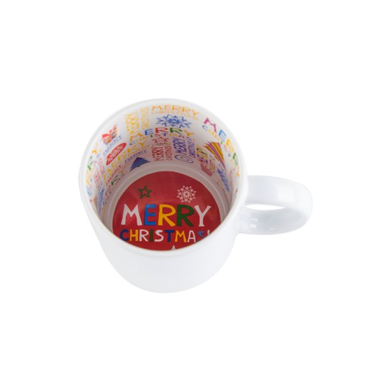 11oz Motto Mug Merry Christmas (BD101-CM)  FL-13  