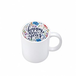 11oz Happy New Year Sublimation Motto Mug (BD101-HN) 12 p/ $27.99