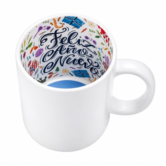 11oz Spanish Happy New Year Sublimation Motto Mug – 12 Pack $27.99