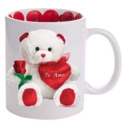 11oz Motto Mug I LOVE YOU, Spanish w/ Hearts 11oz Motto Mug I LOVE YOU, Spanish w/ Hearts