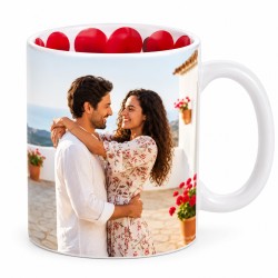 11oz Spanish I Love You Sublimation Motto Mug with Hearts – 12 Pack $27.99