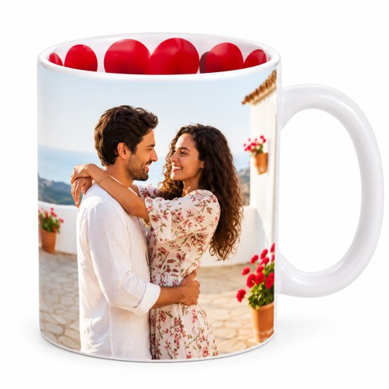11oz Spanish I Love You Sublimation Motto Mug with Hearts – 12 Pack $27.99