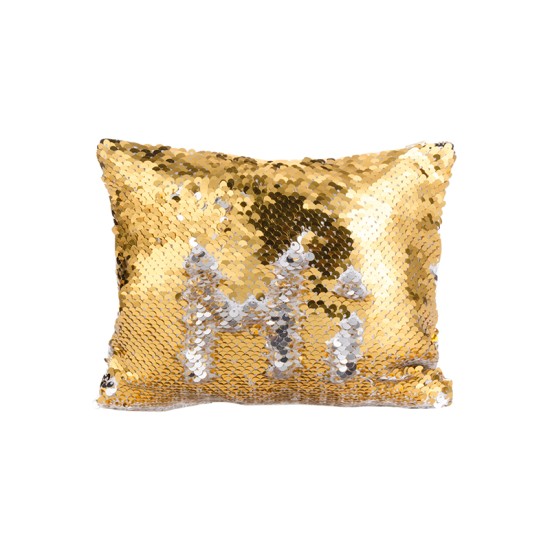 Sequin Makeup Bag Gold-Silver 