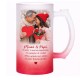 Sublimation 16oz Gradient Frosted Beer Mug – Red (GBDC16R)