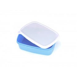 Sublimation Plastic Lunch Box With Premium Metal Insert BLUE Sublimation Plastic Lunch Box With Premium Metal Insert BLUE