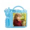 Handle Lunch Boxes w. Insert Plastic, Blue